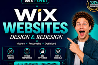 revamp wix website, wix website redesign, design wix studio wix buzz development