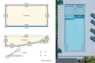 create swimming pool permit drawings and construction plans