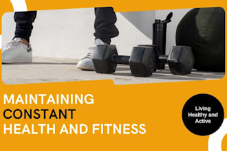 be your fitness coach and health expert for personalized training and nutrition