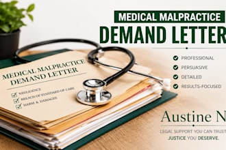 prepare medical malpractice demand letters