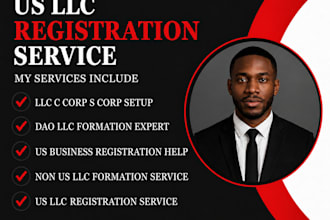 register llc c corp s corp dao llc registration for us non us resident
