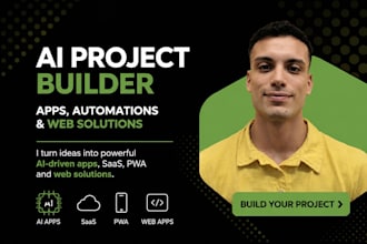 build ai mobile apps, saas and modern web applications