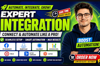 integrate fb manager manychat calendly gohighlevel twilio activecampaign zapier