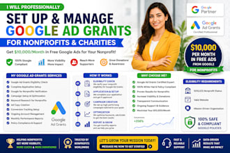 register and set up a google ads grant for your nonprofit