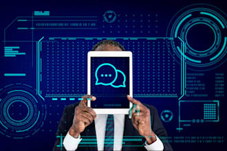 build a professional ai chat bot for your business website