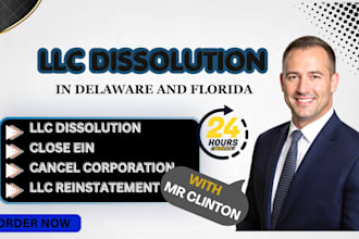 dissolve us llc, cancel corporation, close ein, close llc in delaware and texas