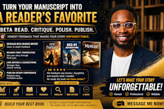 beta read your memoir or biography with honest feedback