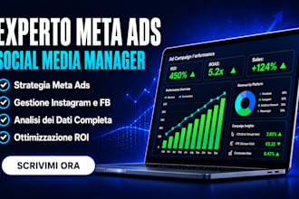 italian social media manager instagram content creator facebook ads meta expert