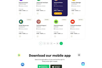 design recruitment website job board website healthcare staffing agency website