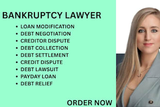 handle debt disputes,  creditor responses, debt settlement and creditor disputes