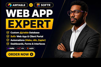 be airtable expert airtable database airtable crm automation softr webapp n8n ai