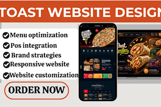 setup toast restaurant website pos digital menu and online ordering website