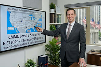 cmmc level 2 scoping and nist 800 171 compliance boundary mapping