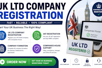 do UK ltd company registration, vat registration, company formation and setup