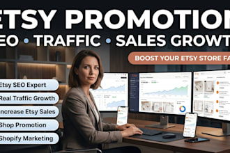 do etsy promotion, etsy seo, etsy marketing to boost etsy sales and traffic