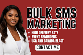 send bulk sms marketing, sms blast, bulk sms and campaign text messages