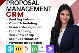 setup proposal management crm proposify government proposal honeybook pandadoc