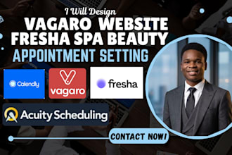 design vagaro acuity scheduling calendly fresha spa beauty appointment setting