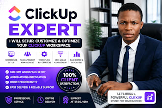 setup and customize your clickup workspace professionally