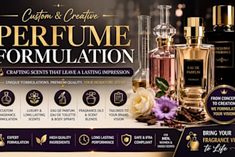 perfume formulation perfume cosmetics fragnance chemist, diffuser, room sprays