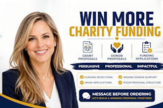 write grant proposal donor letter and funding request