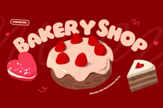 design cake bake website design