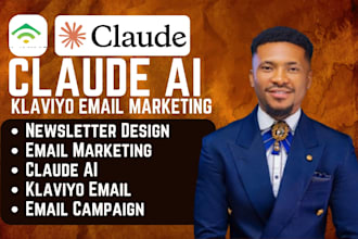 design claude klaviyo email campaign claude ai newsletter klaviyo marketing