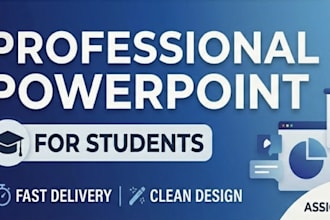 create a professional powerpoint presentation for students