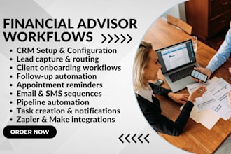 do financial advisor workflows bitrix24 zoho ghl nutshell capsule activecampaign