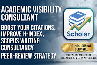 increase google scholar citation, scopus writing and publishing research article