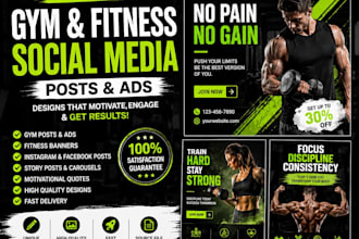 be your gym social media manager fitness marketing expert