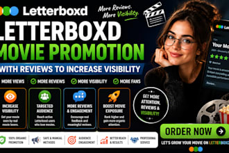 do letterboxd movie promotion with reviews to increase in letterboxd visibility