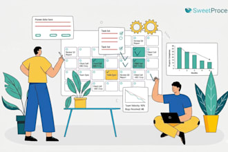 facilitate your scrum ceremonies and manage your team jira backlog