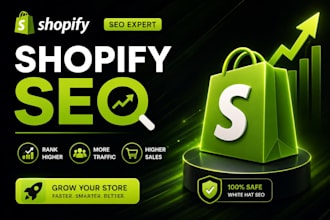 do shopify SEO, speed optimization and on page