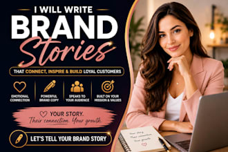 write a brand story that connects emotionally with customers