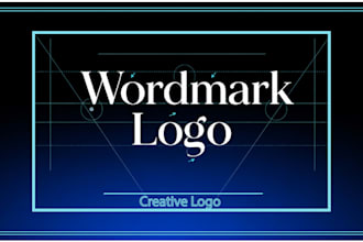 design a luxury monogram and typography logo