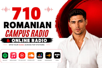 spin your music on 710 top romanian campus college radio stations, online radio