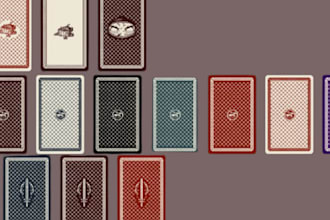 create custom pixel card art and trading card design