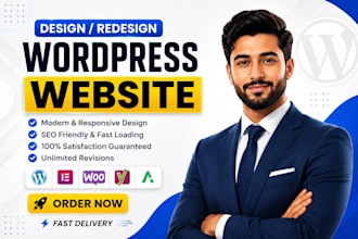 design your seo friendly wordpress website