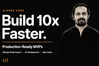 build your production ready mvp 10x faster using claude code as vibe coder