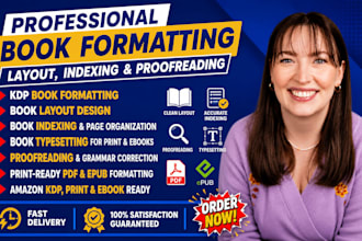do book indexing layout, book typesetting, book formatting, proofreading
