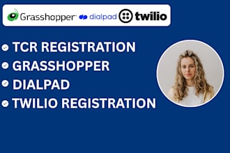 do a2p 10dlc registration, twilio approval, dialpad and tcr registration
