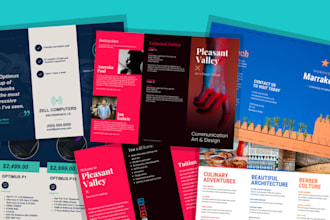design a company brochure bi fold spa brochure, business brochure flyer