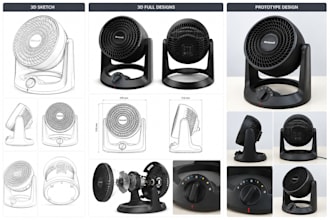 create industrial product design for new idea