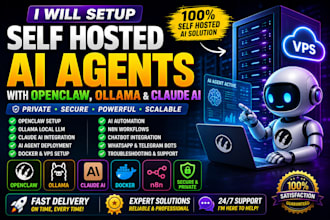 setup self hosted ai agents with openclaw ollama claude ai automation claude ai