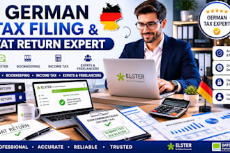 do german tax filing vat return bookkeeping income tax german vat on elster
