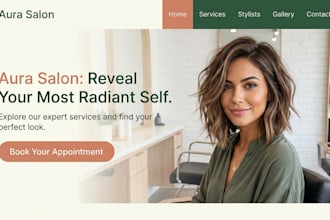 build squarespace hair salon website med spa skincare brand wellness website
