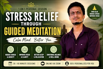 be your personal meditation coach for mindfulness and stress relief