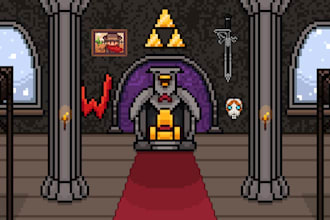 pixel art game assets