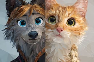 draw disney pet portrait